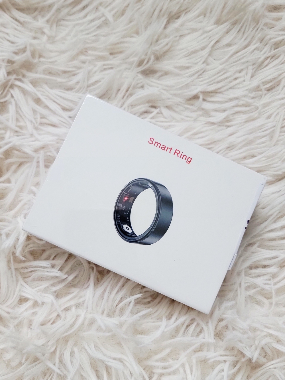 New Silver Smart Ring Fitness Tracker - Sz 10